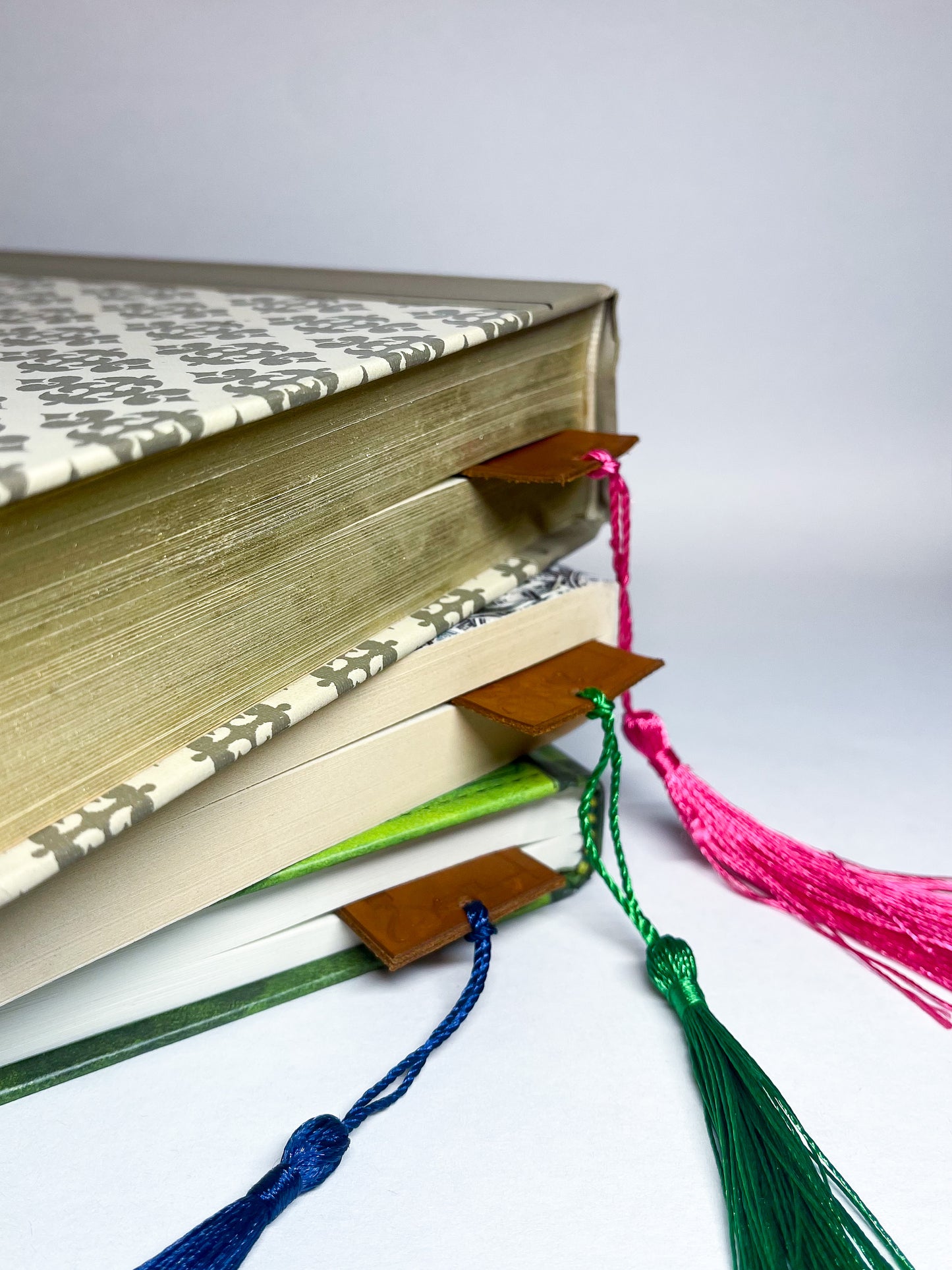 Personalized Leather Bookmark