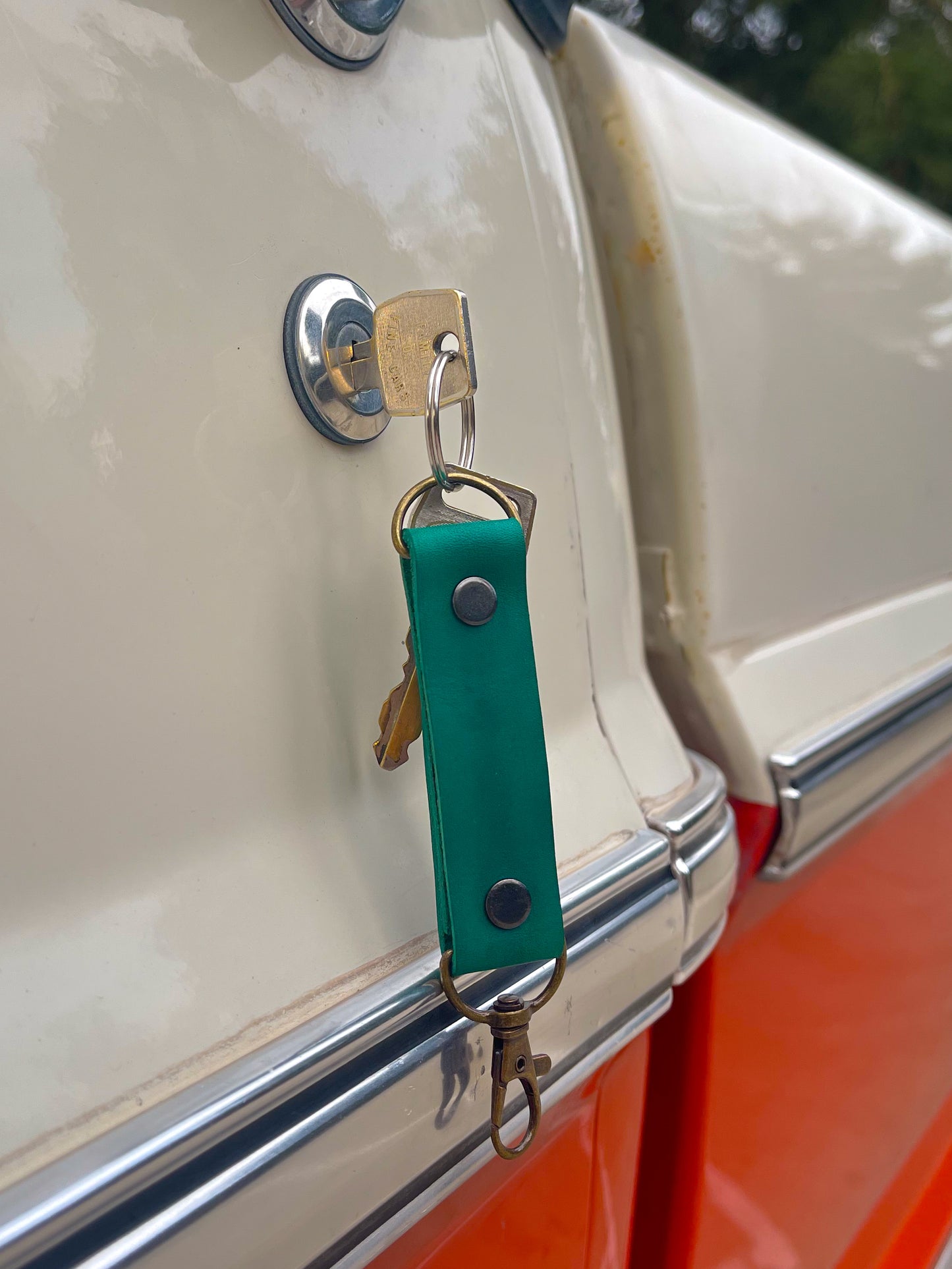 Leather Key Tag