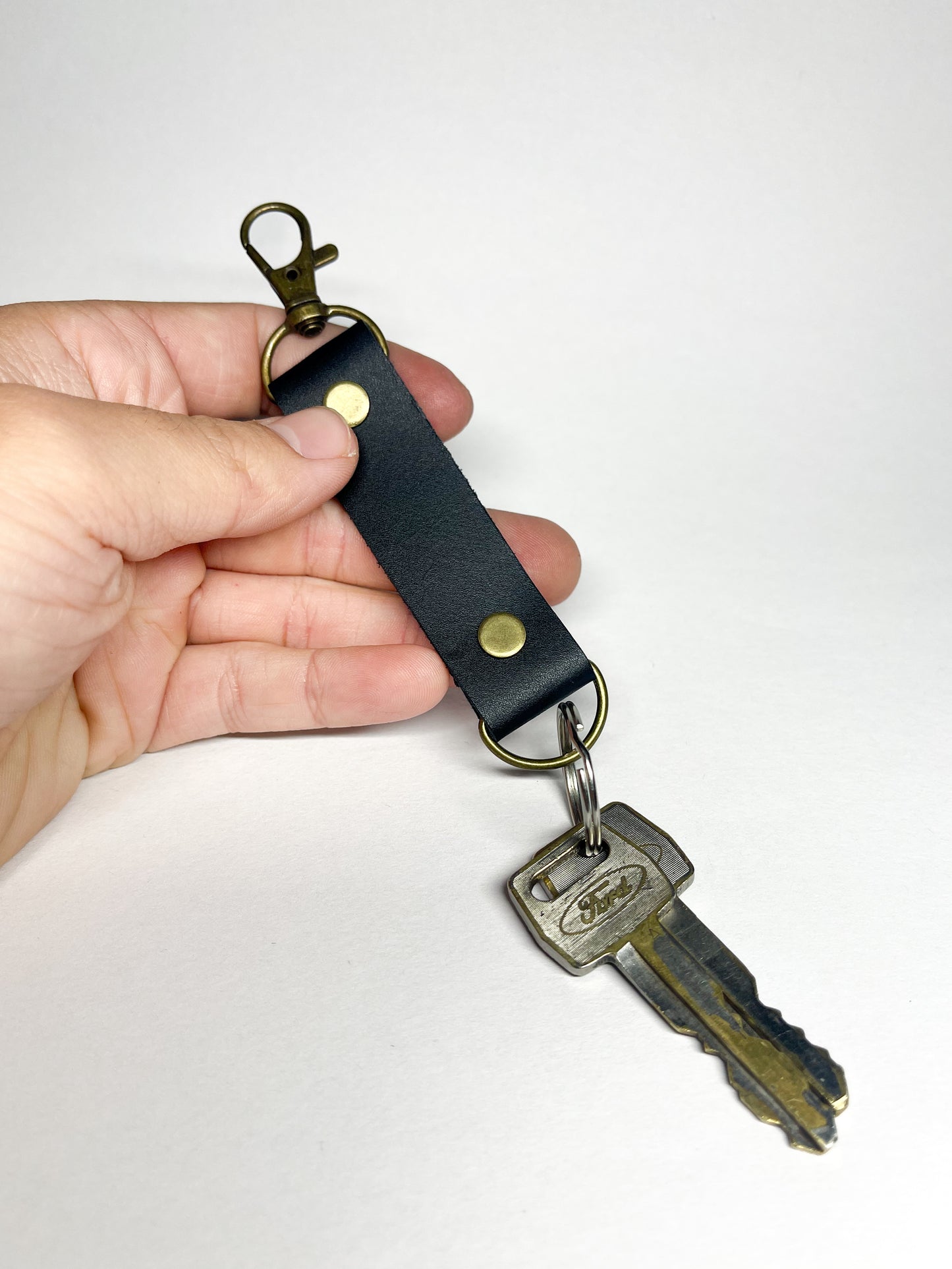 Leather Key Tag