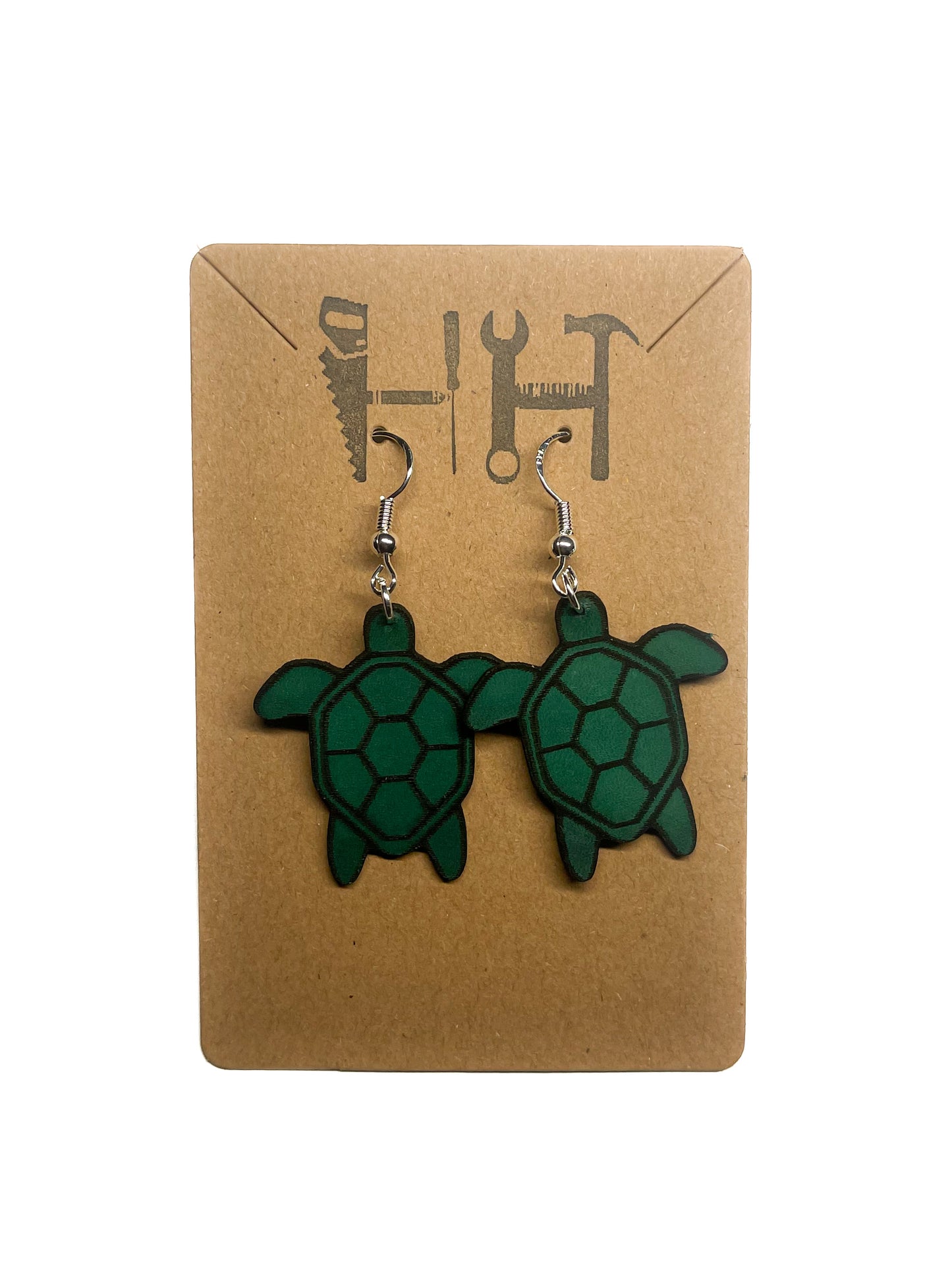 Leather Motif Earrings