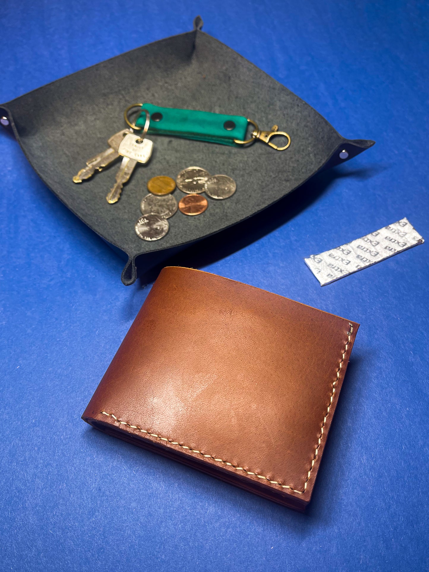 Billfold Style Leather Wallet