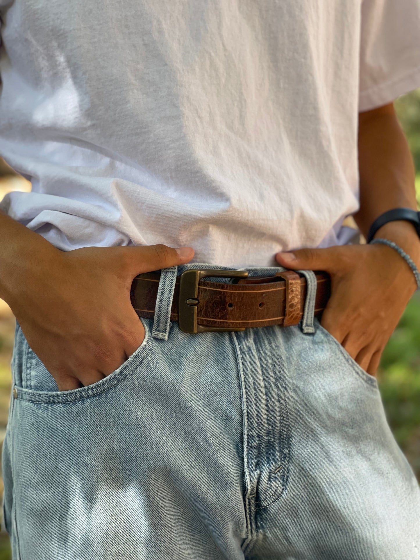 Leather Journey Belt