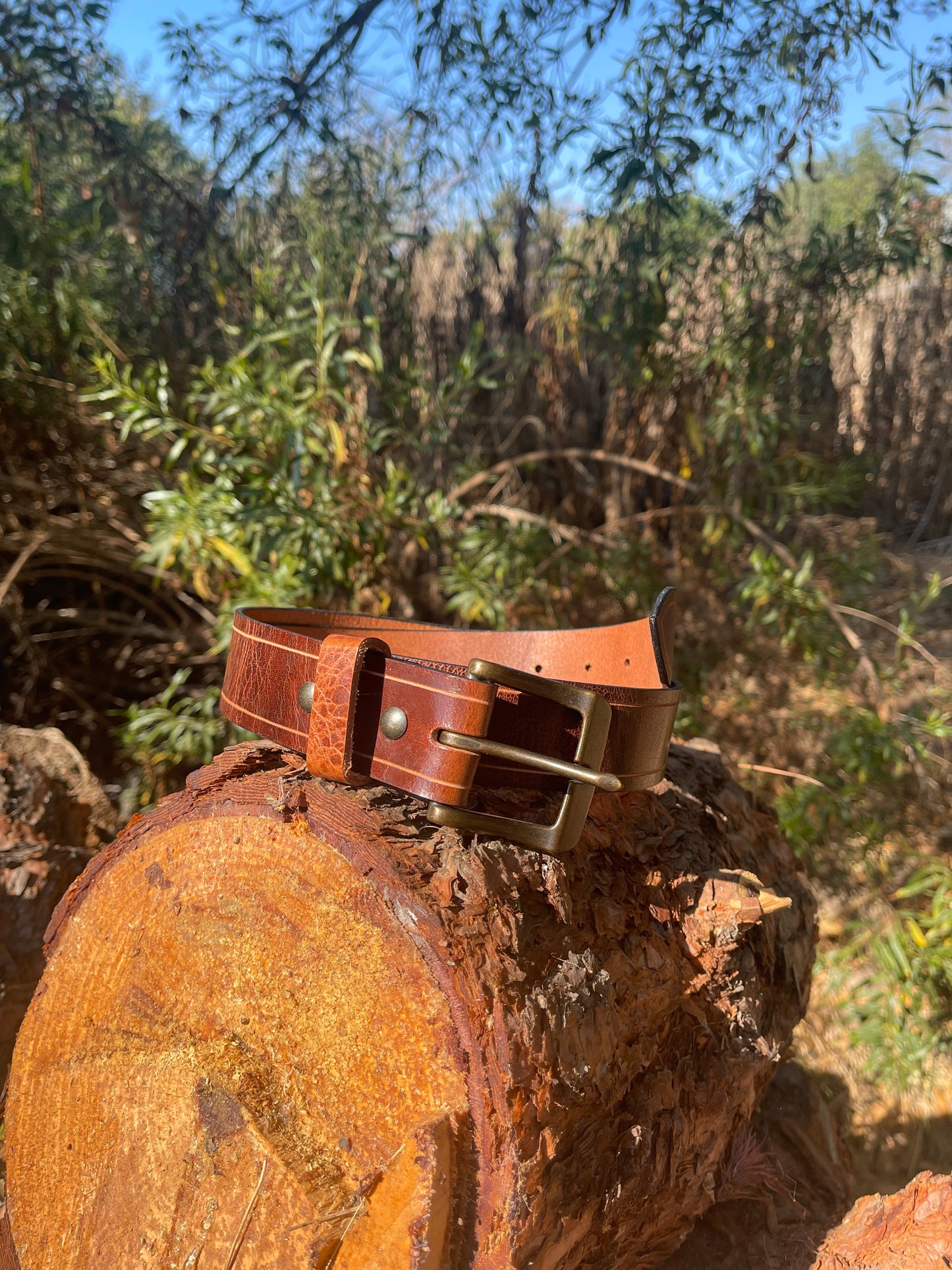 Leather Journey Belt