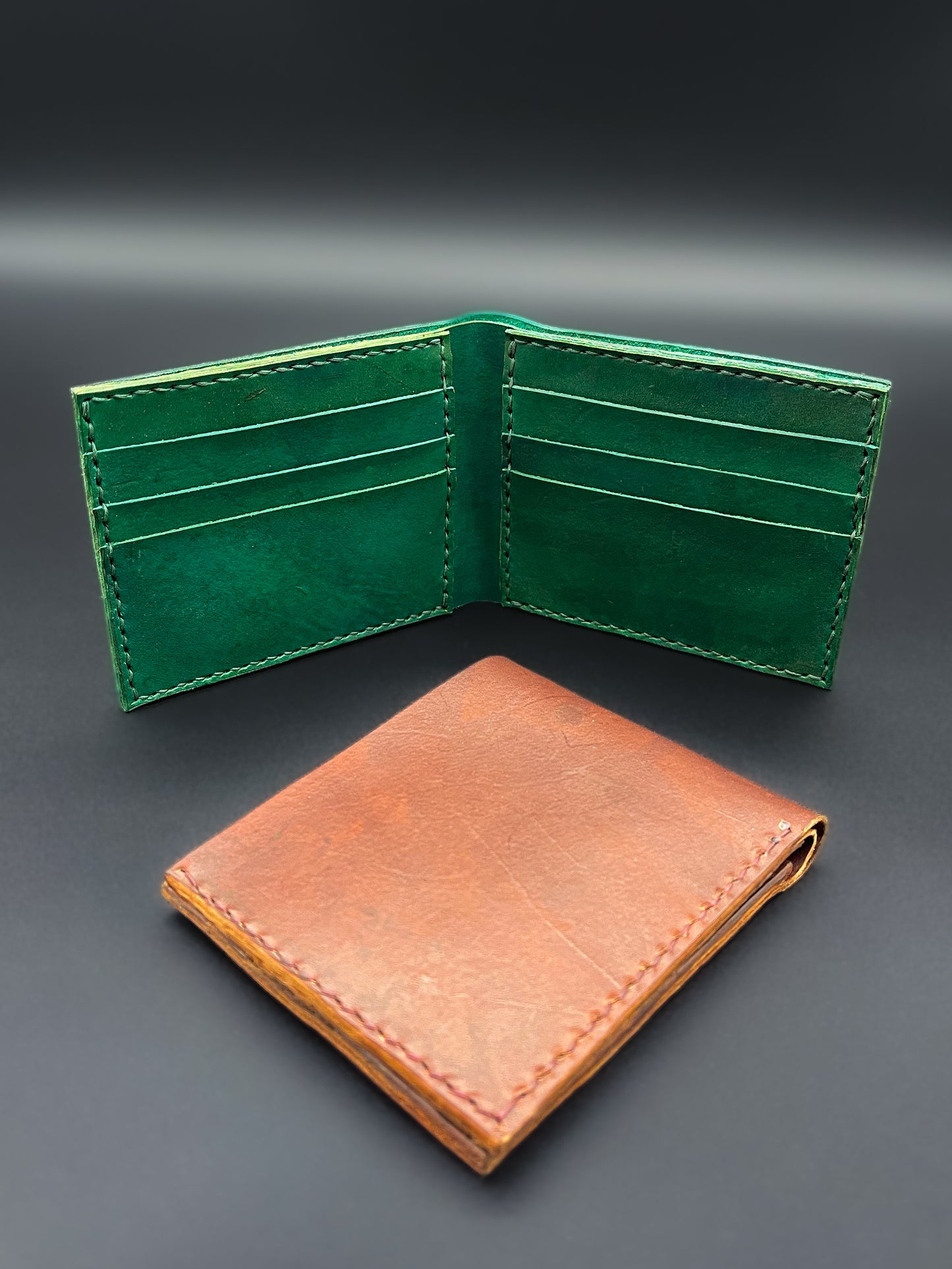 Billfold Style Leather Wallet