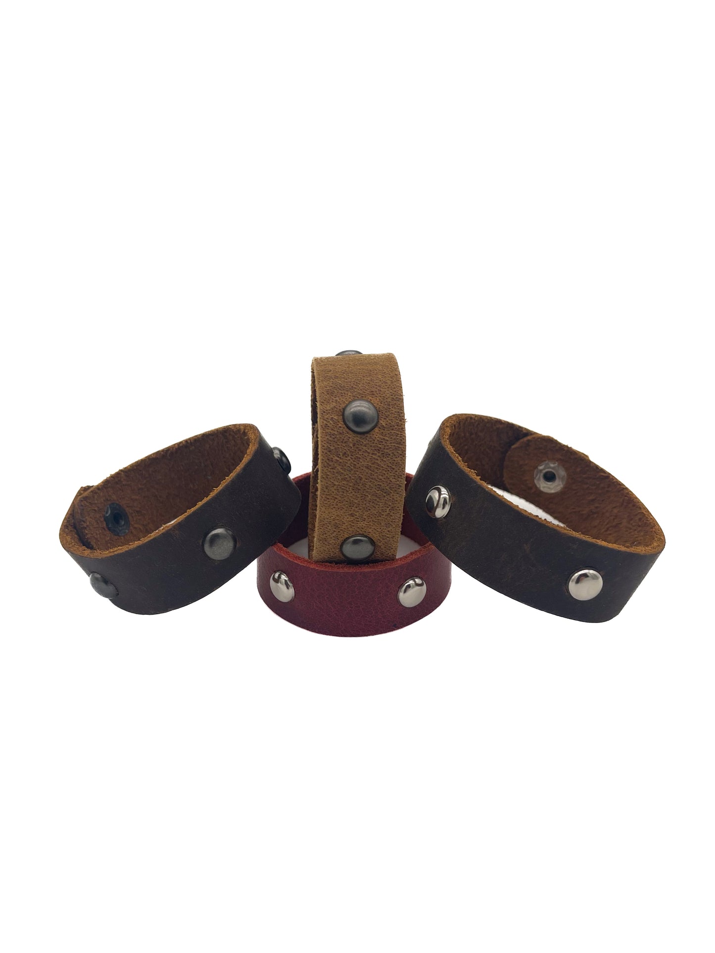 Studded Leather Bracelet
