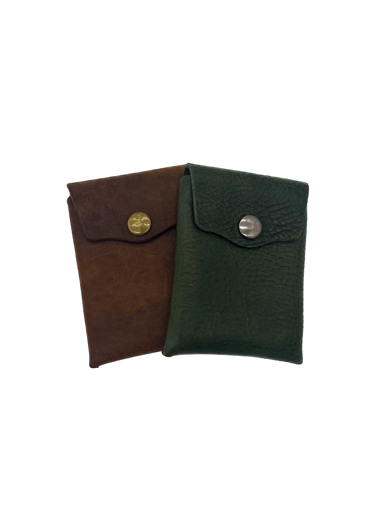 Vertical Leather Card Wallet
