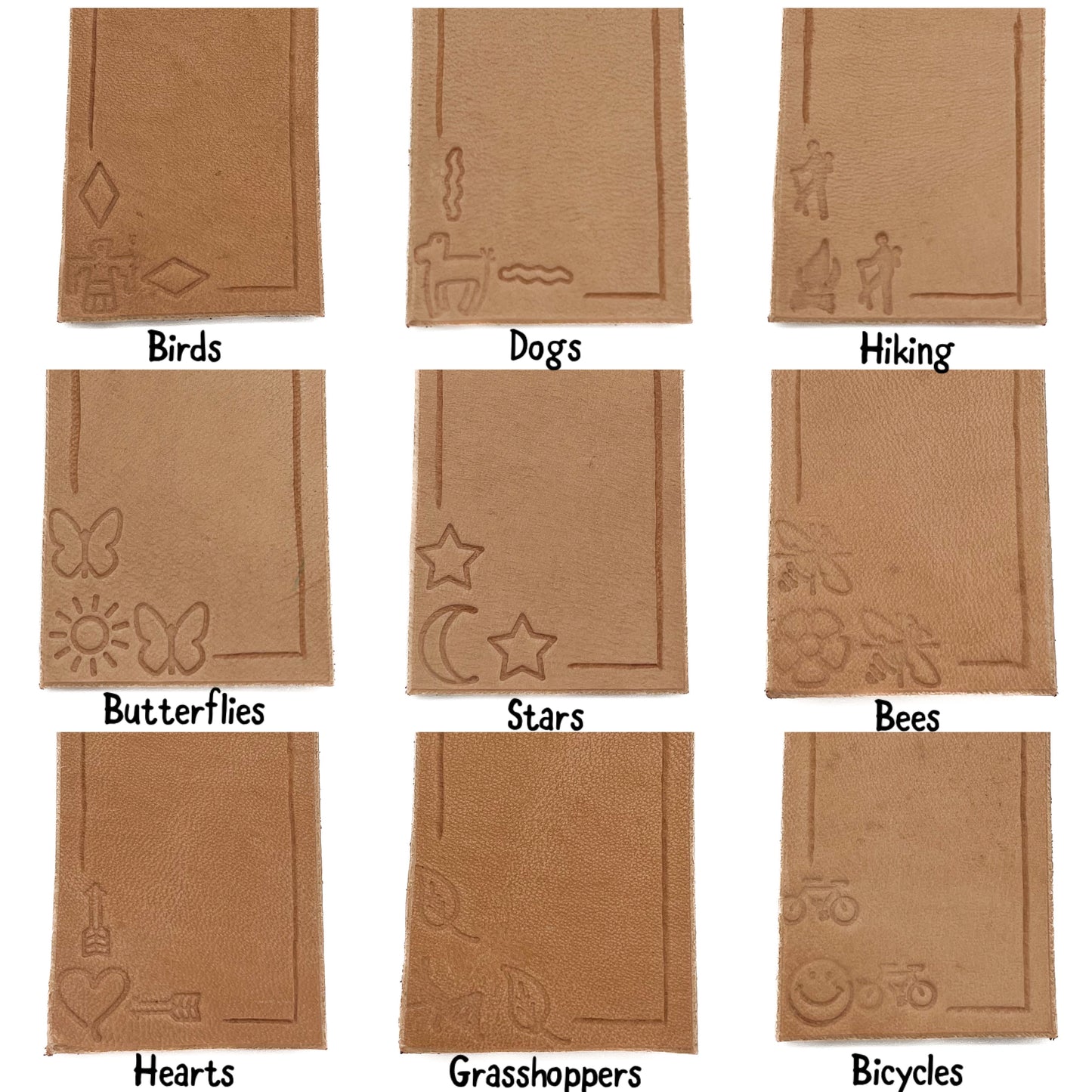 Personalized Leather Bookmark