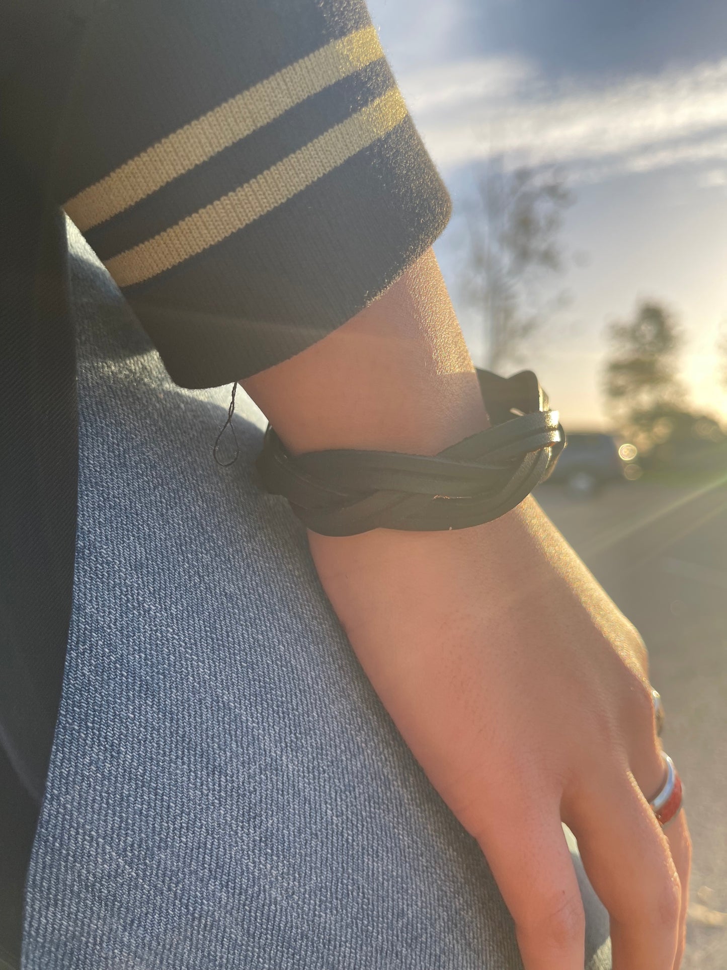 Braided Leather Bracelet