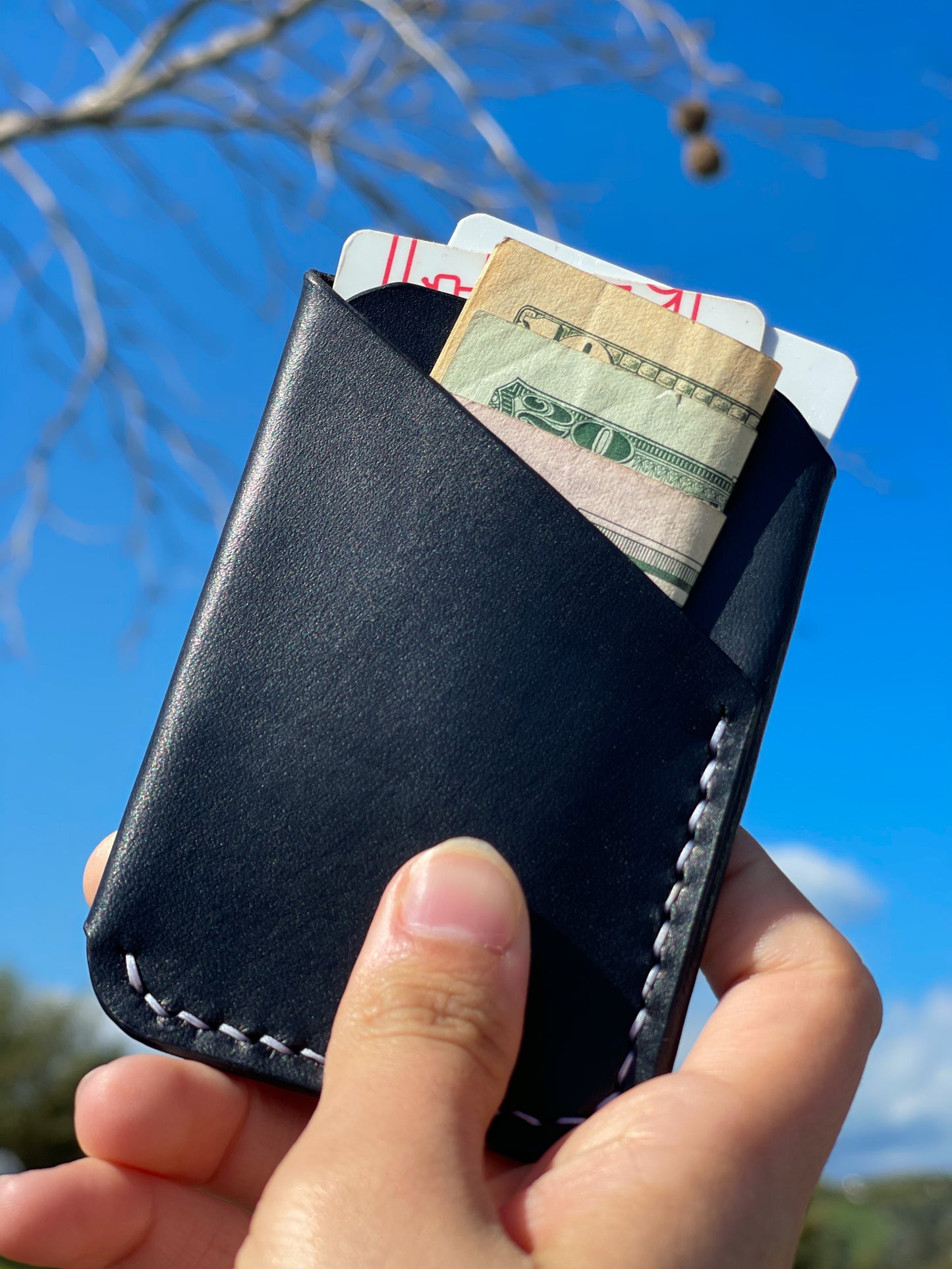 Leather Minimalist Style Wallet