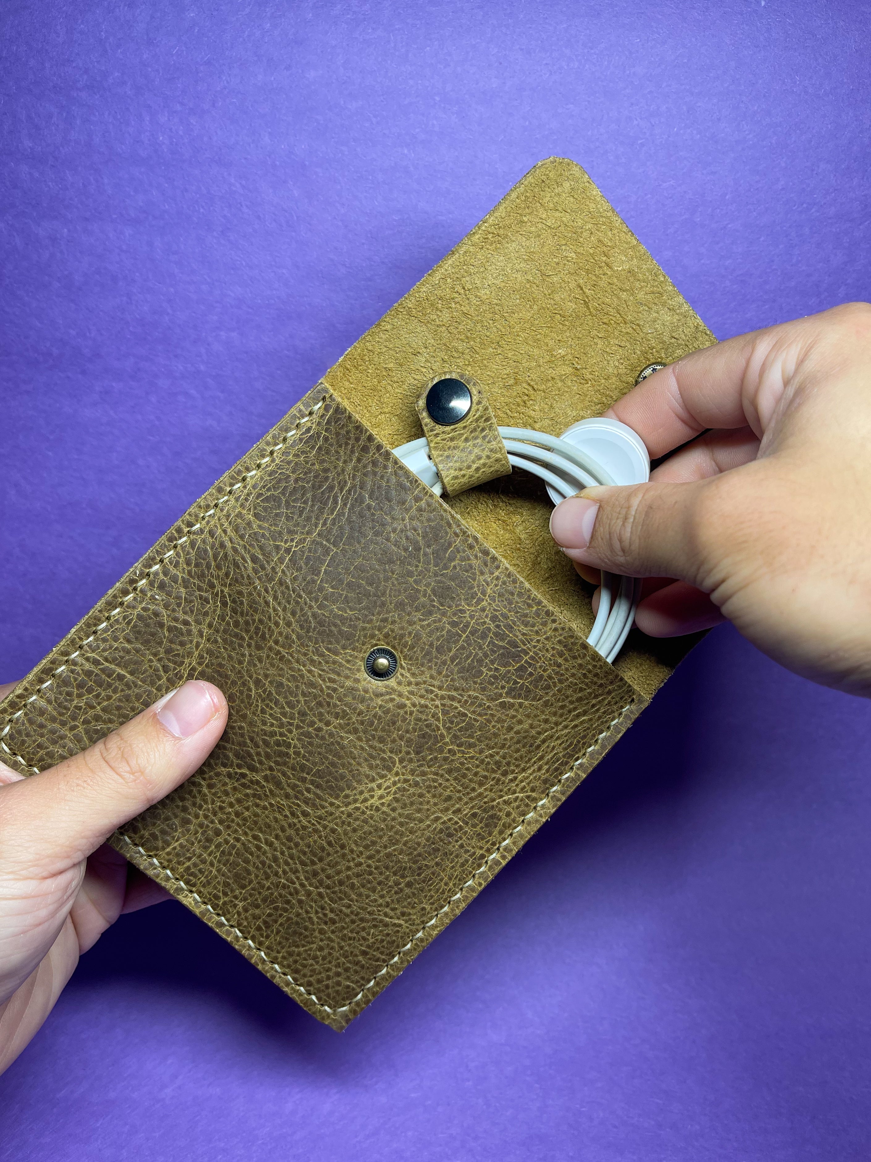 Leather Flat Pouch