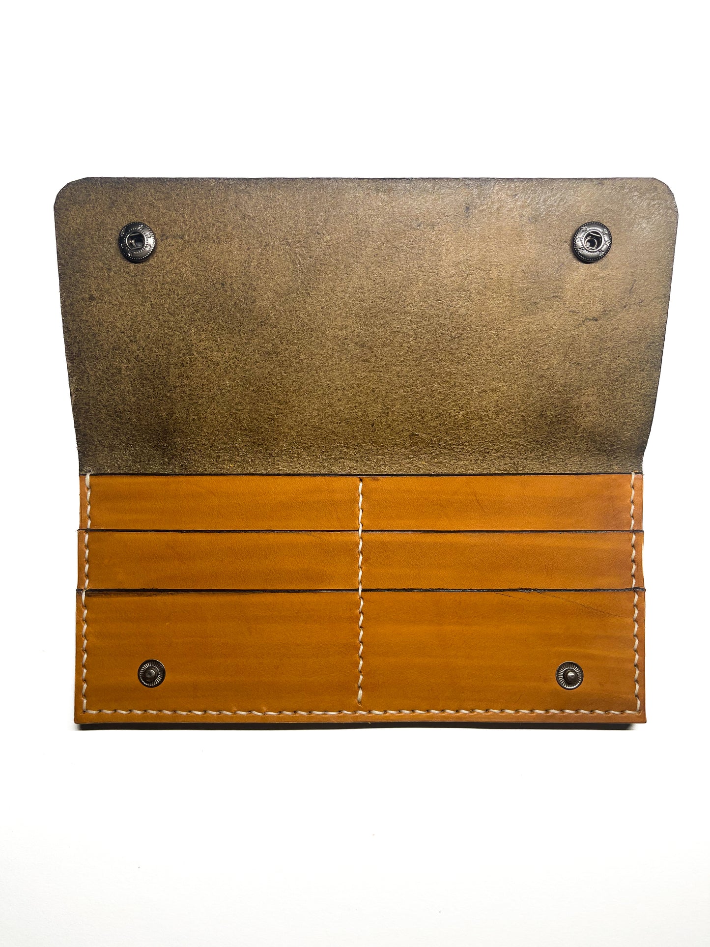 Leather Flap Wallet