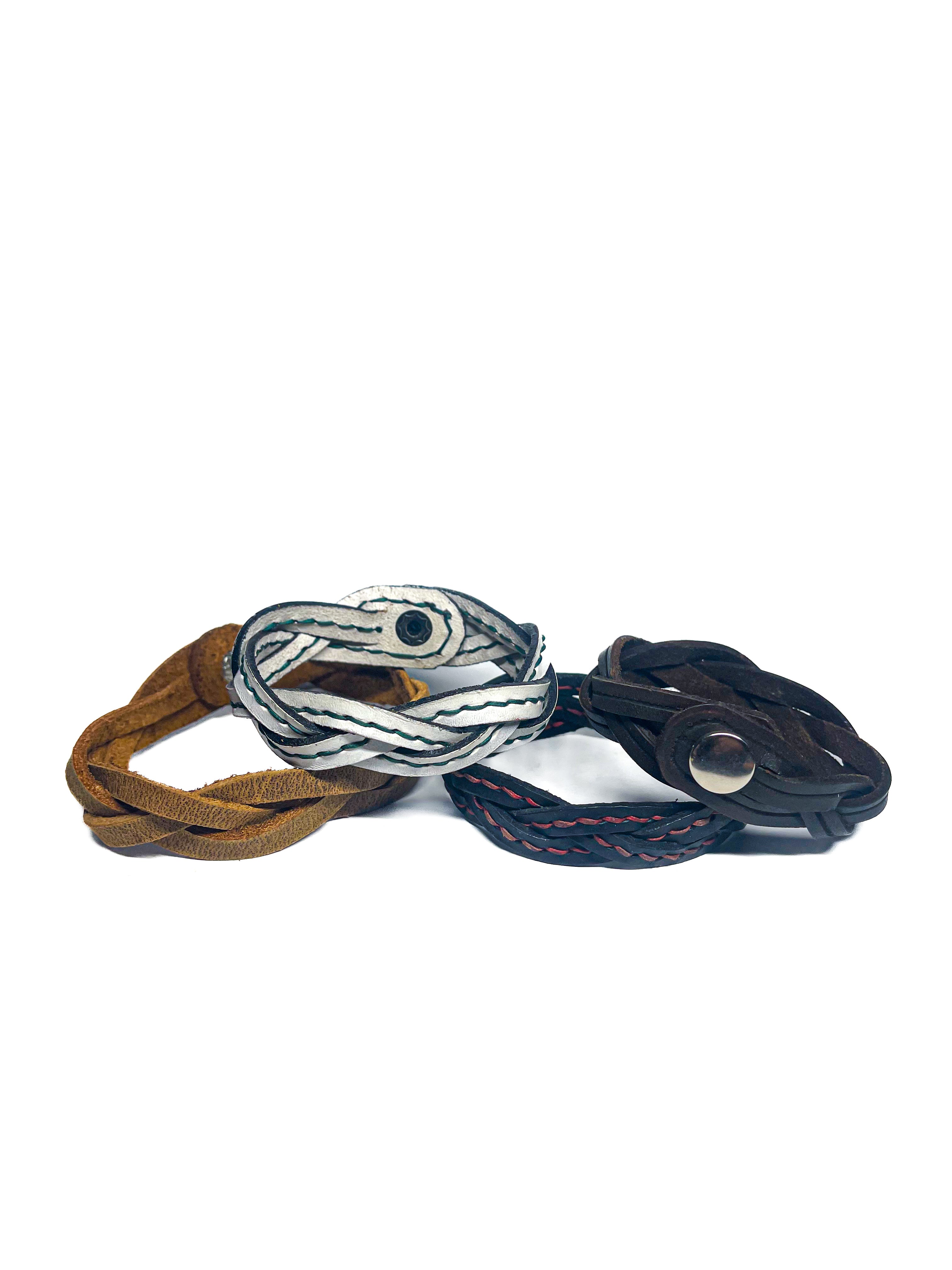 Braided Leather Bracelet