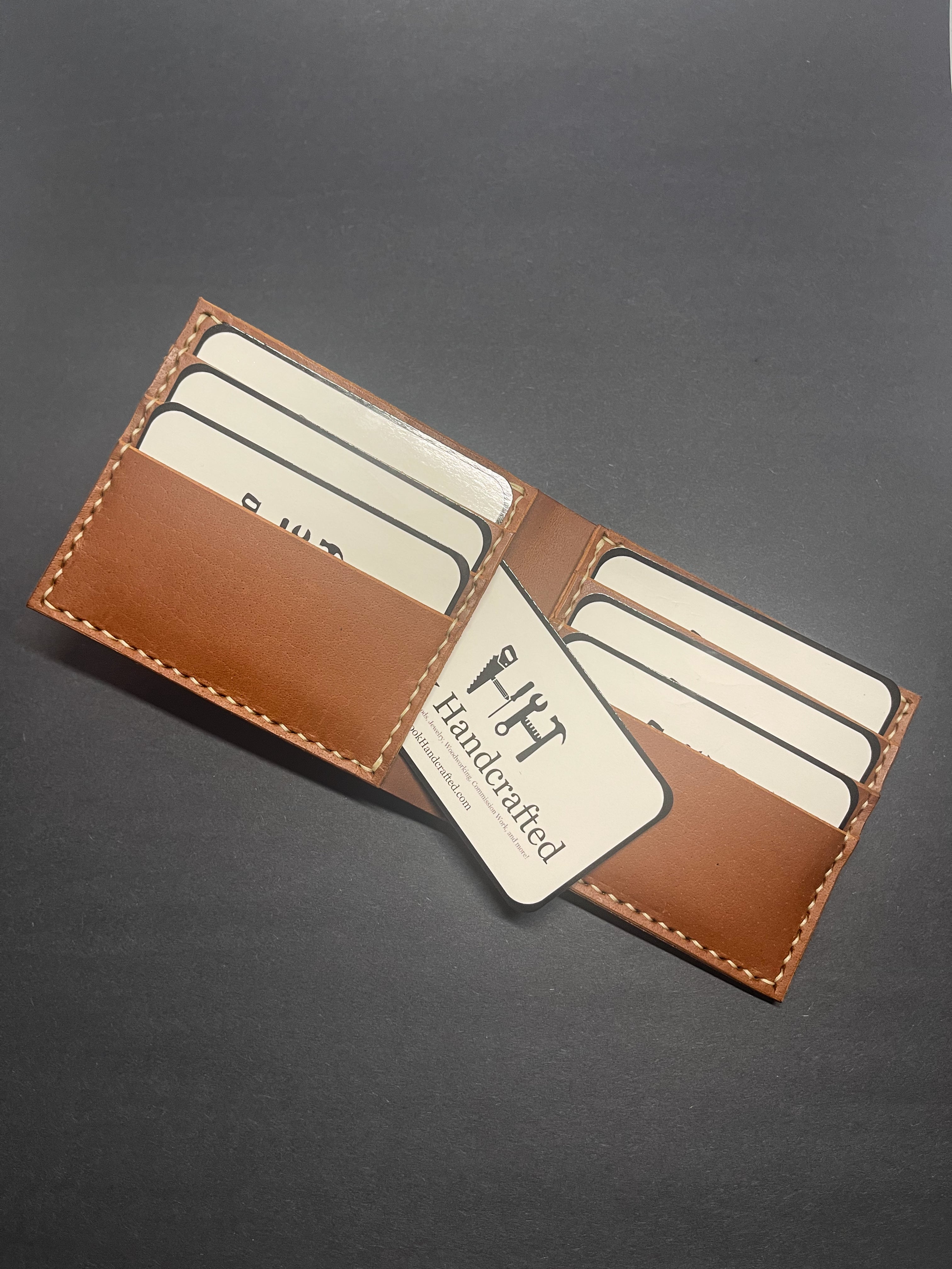 Billfold Style Leather Wallet