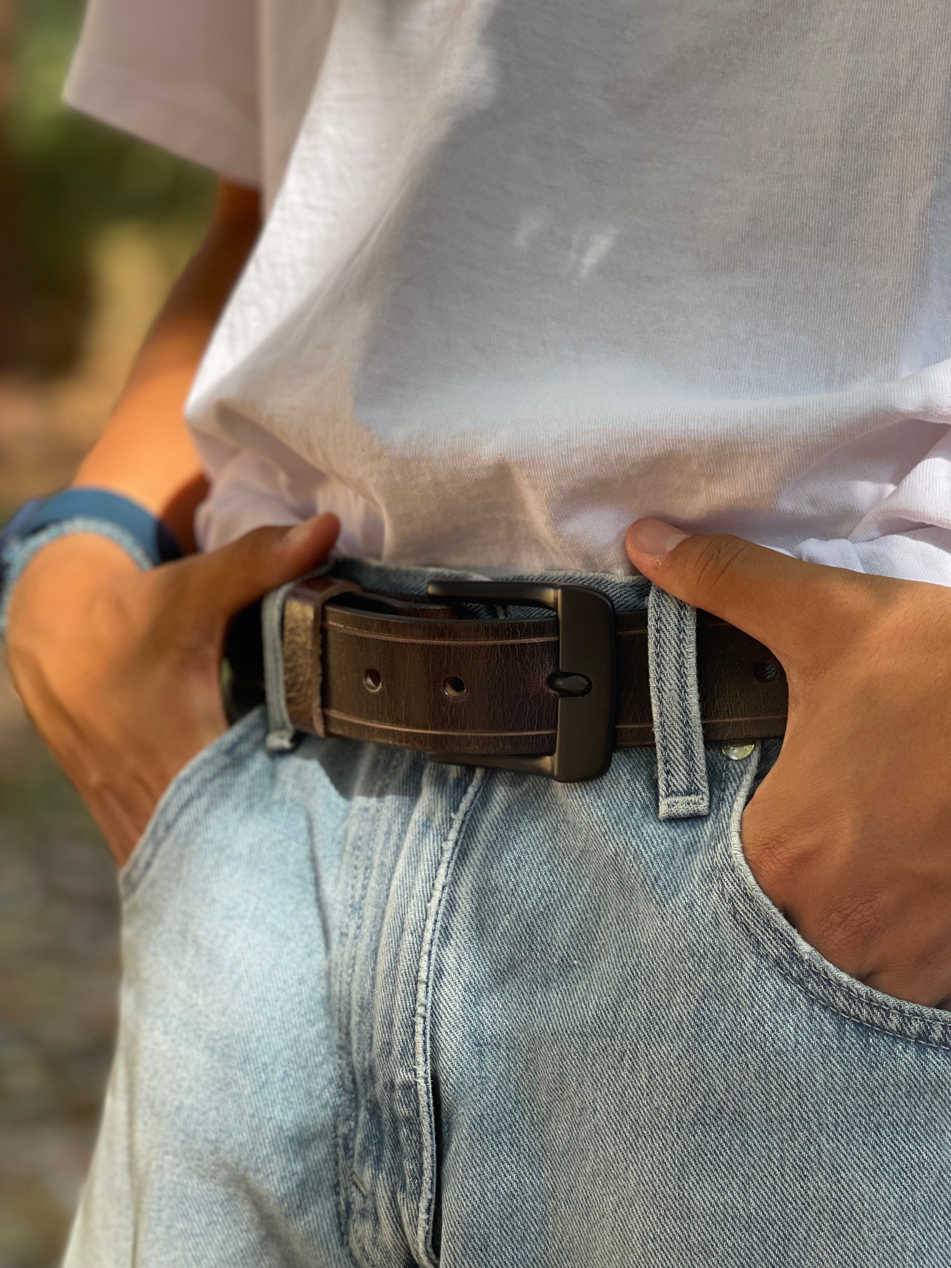 Leather Journey Belt