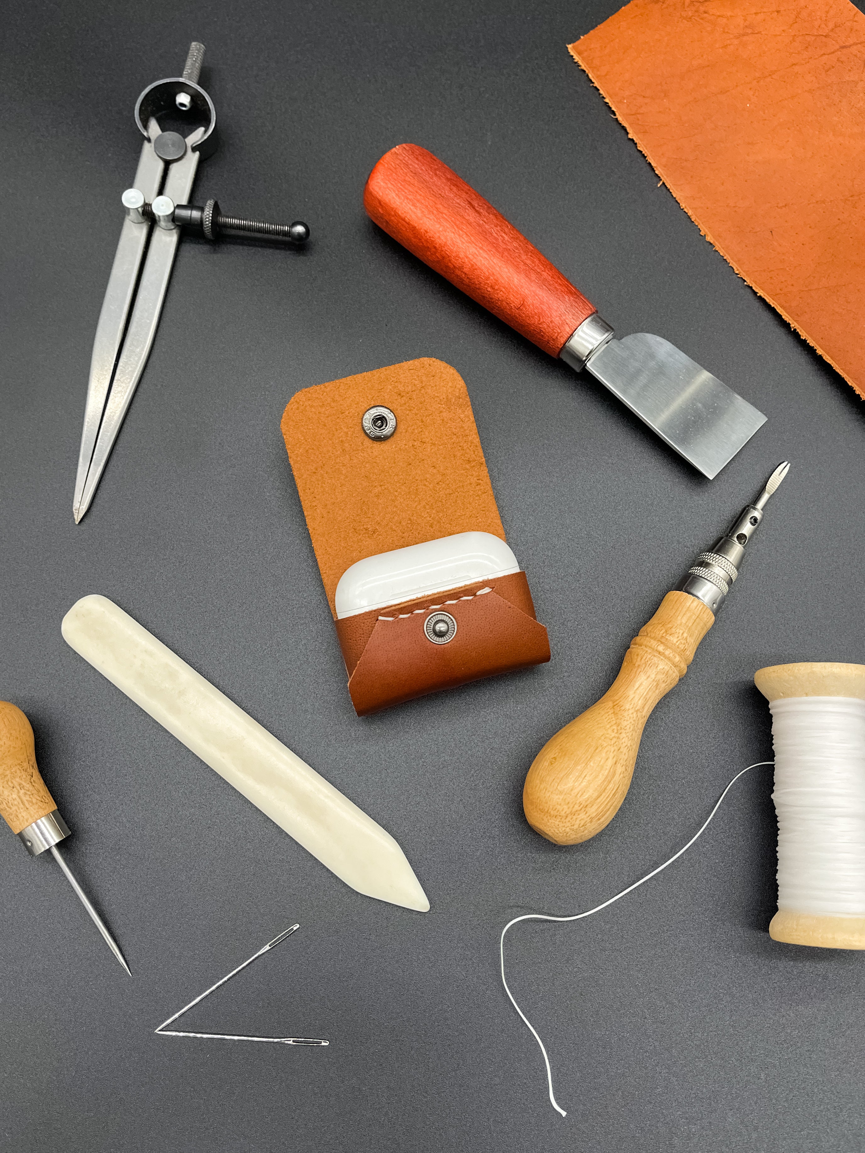 Leather Air Pods Pro Case