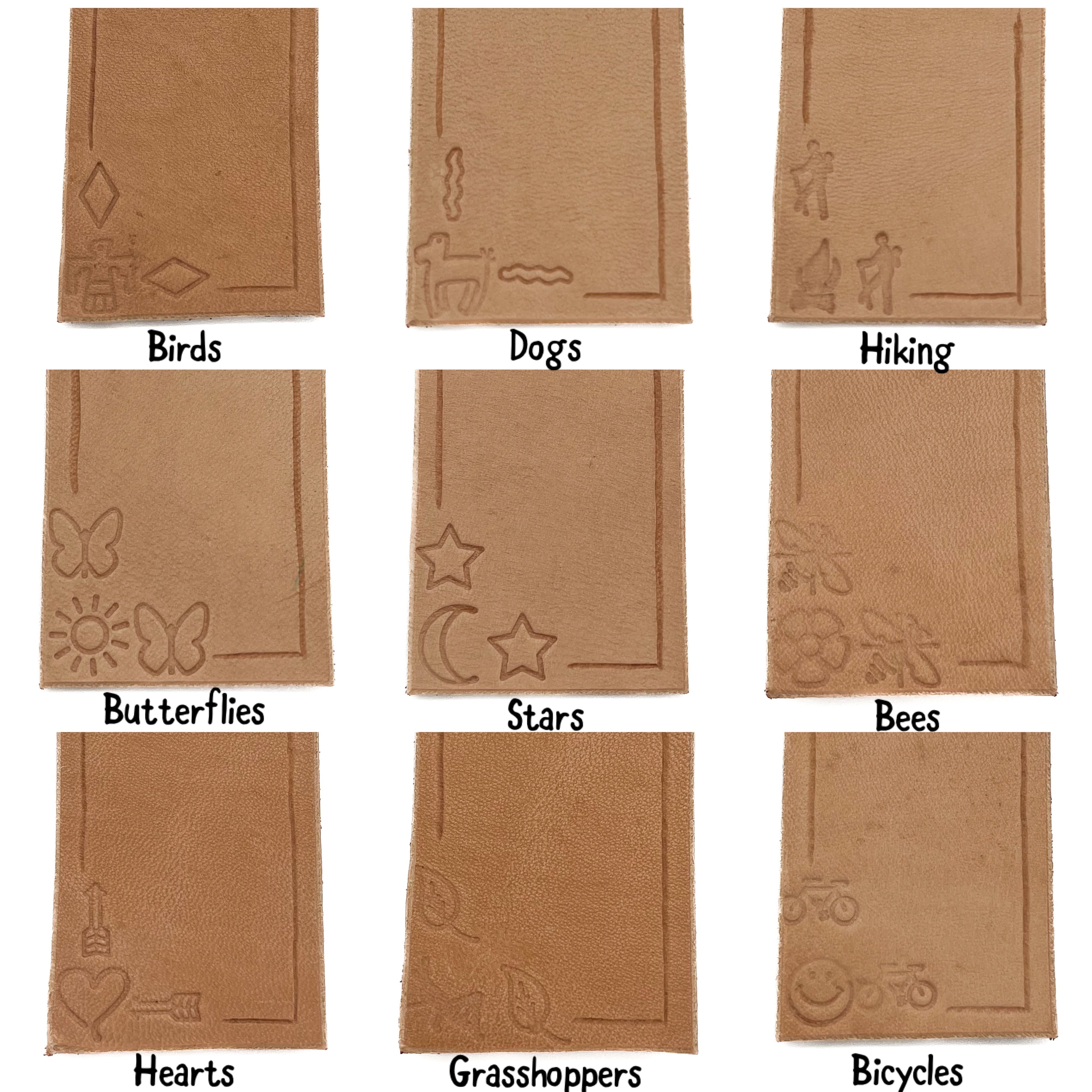 Personalized Leather Bookmark