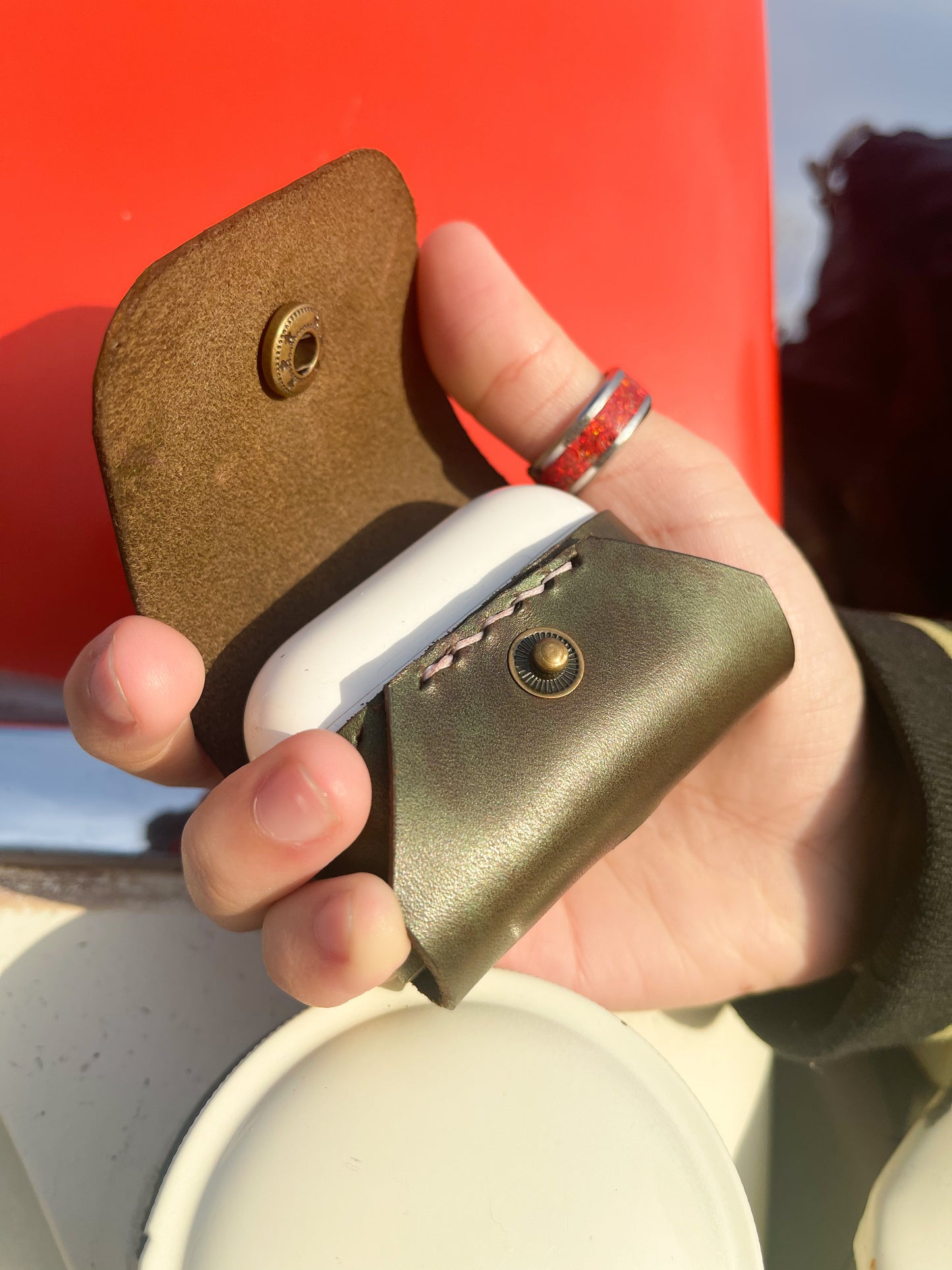 Leather Air Pods Pro Case