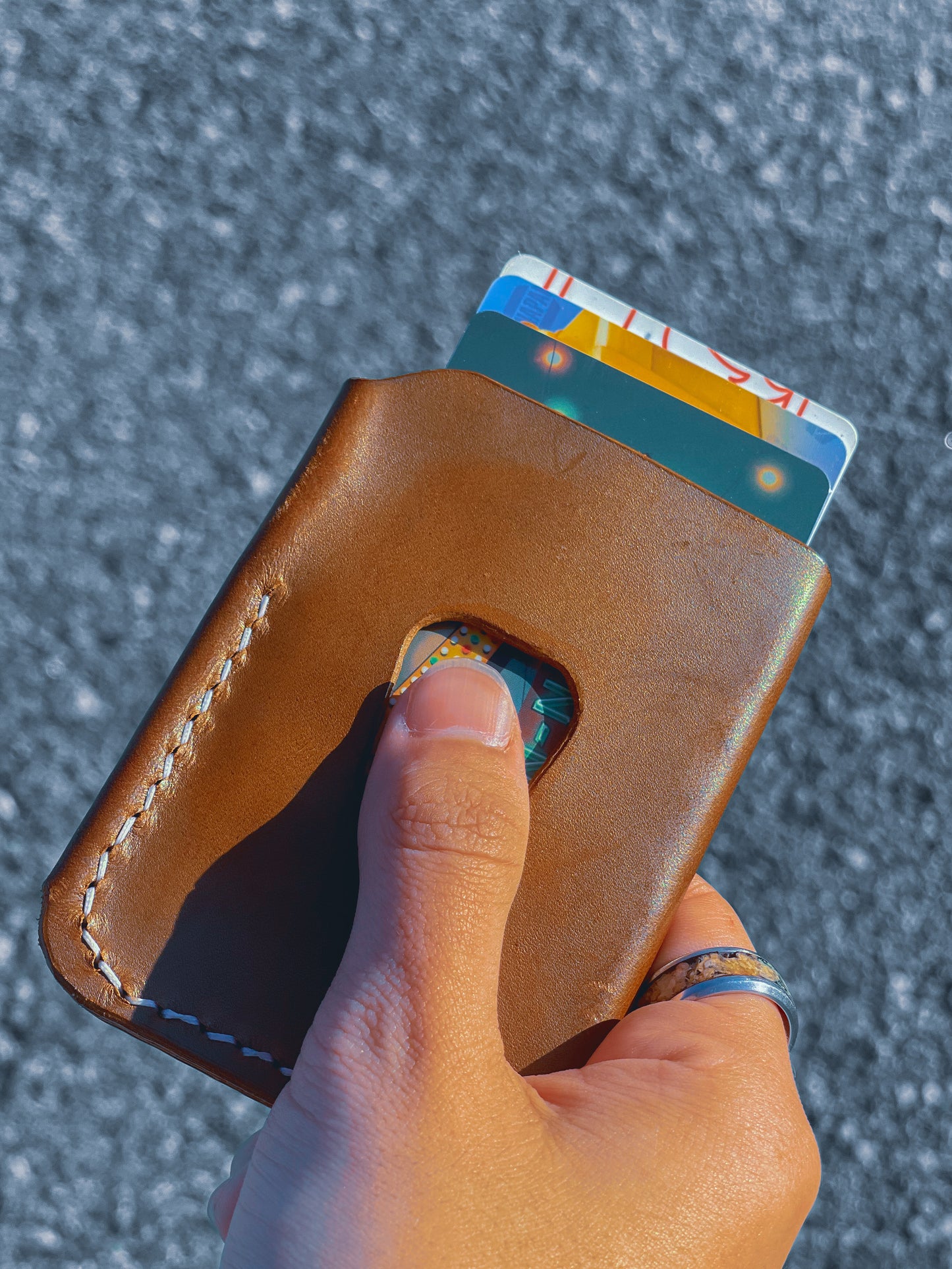 Leather Minimalist Style Wallet