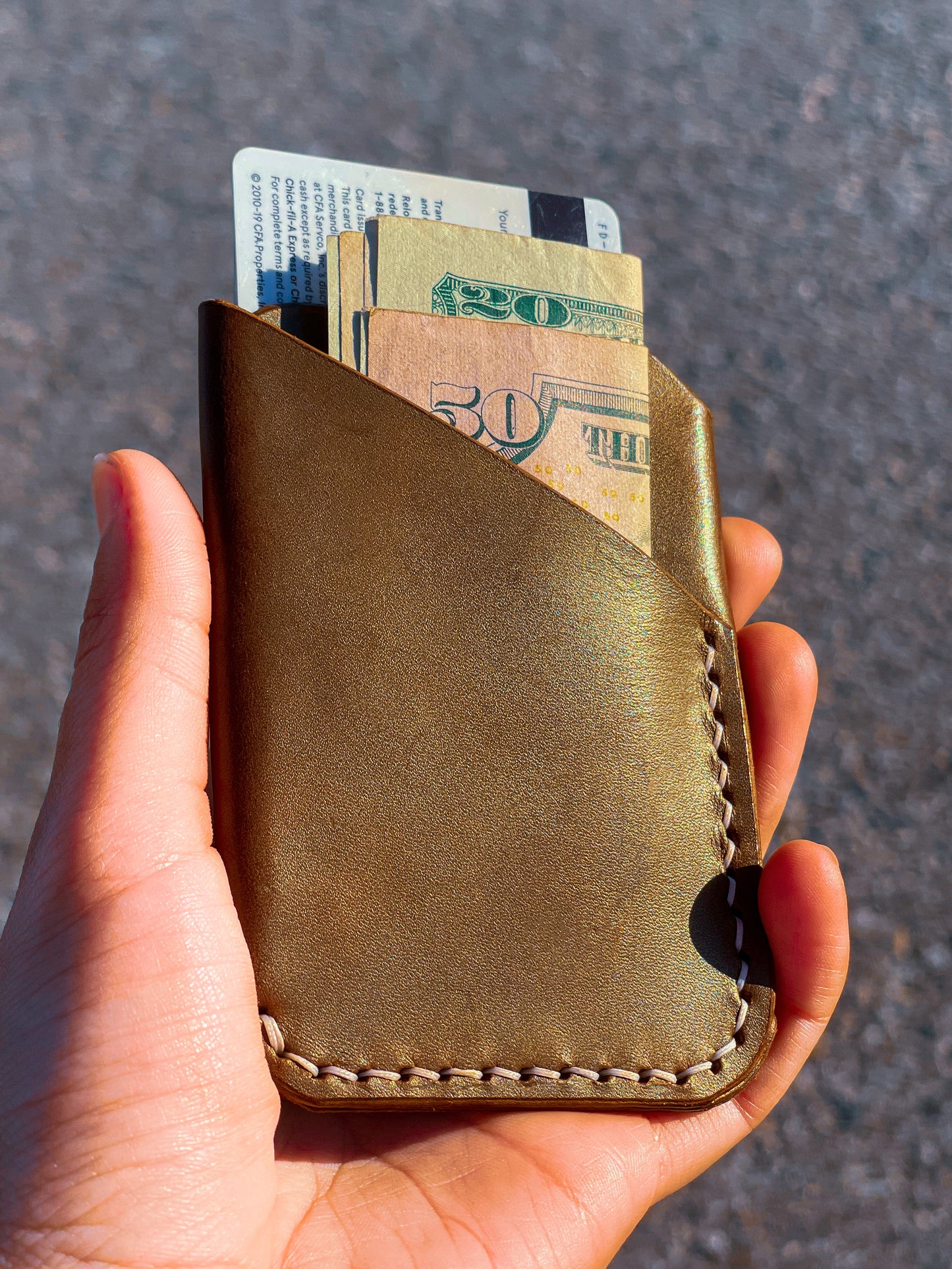 Leather Minimalist Style Wallet