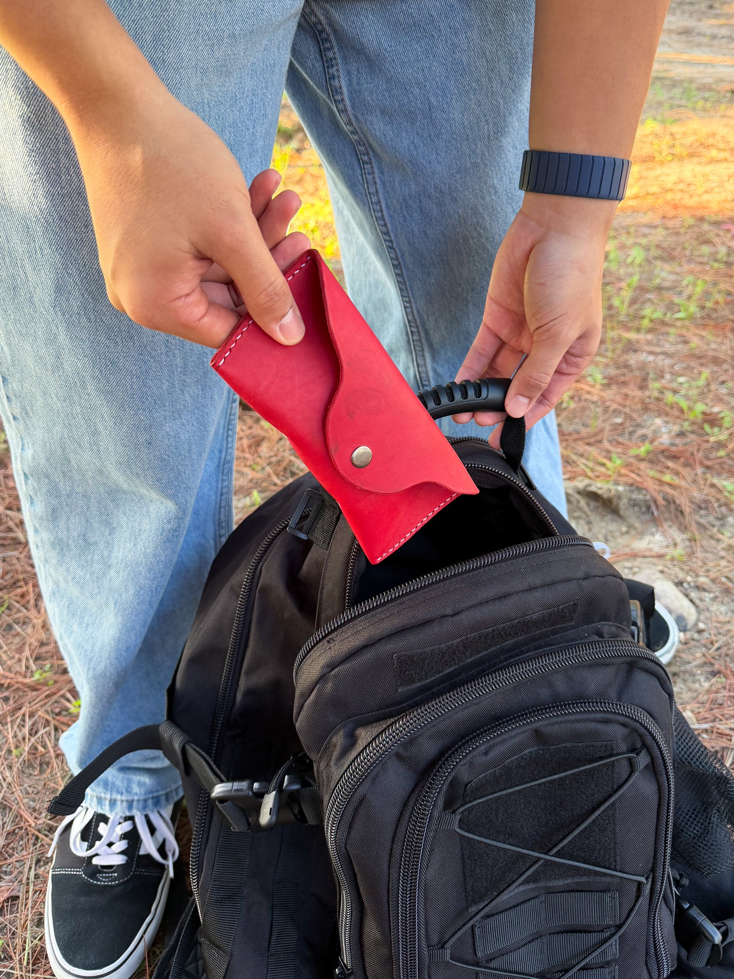 Leather Sunglasses Case