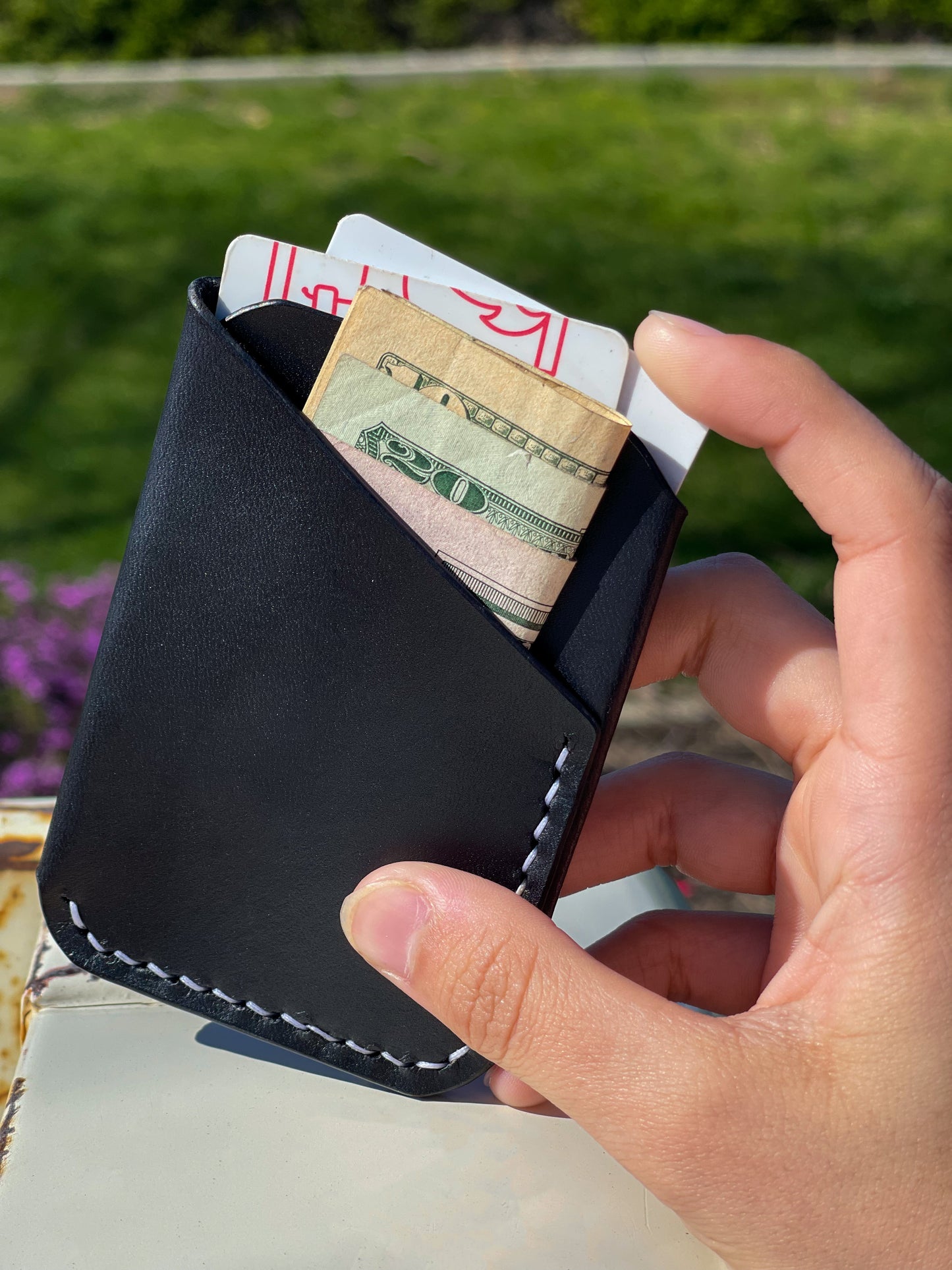 Leather Minimalist Style Wallet