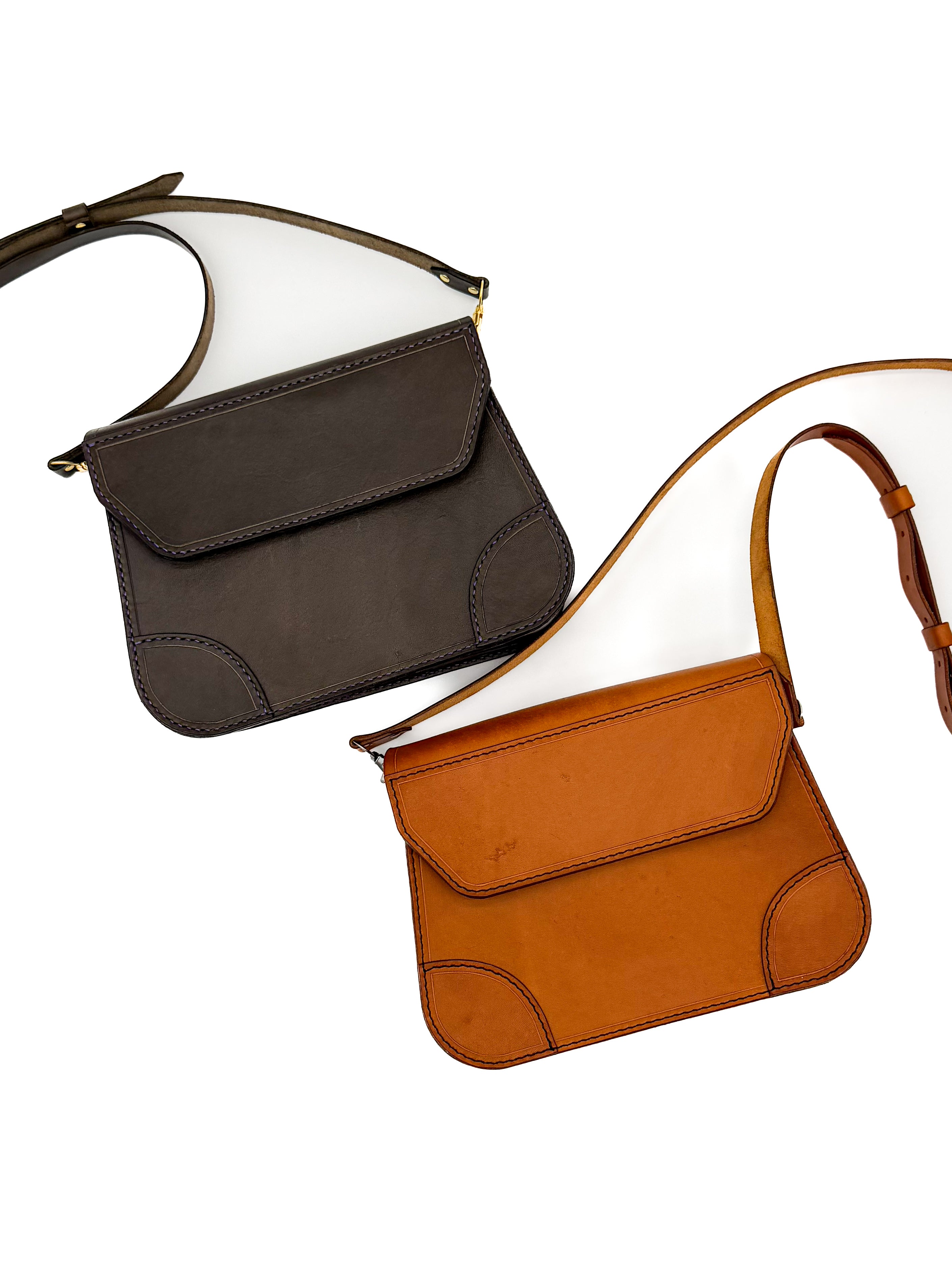 Classic Leather Crossbody Bag