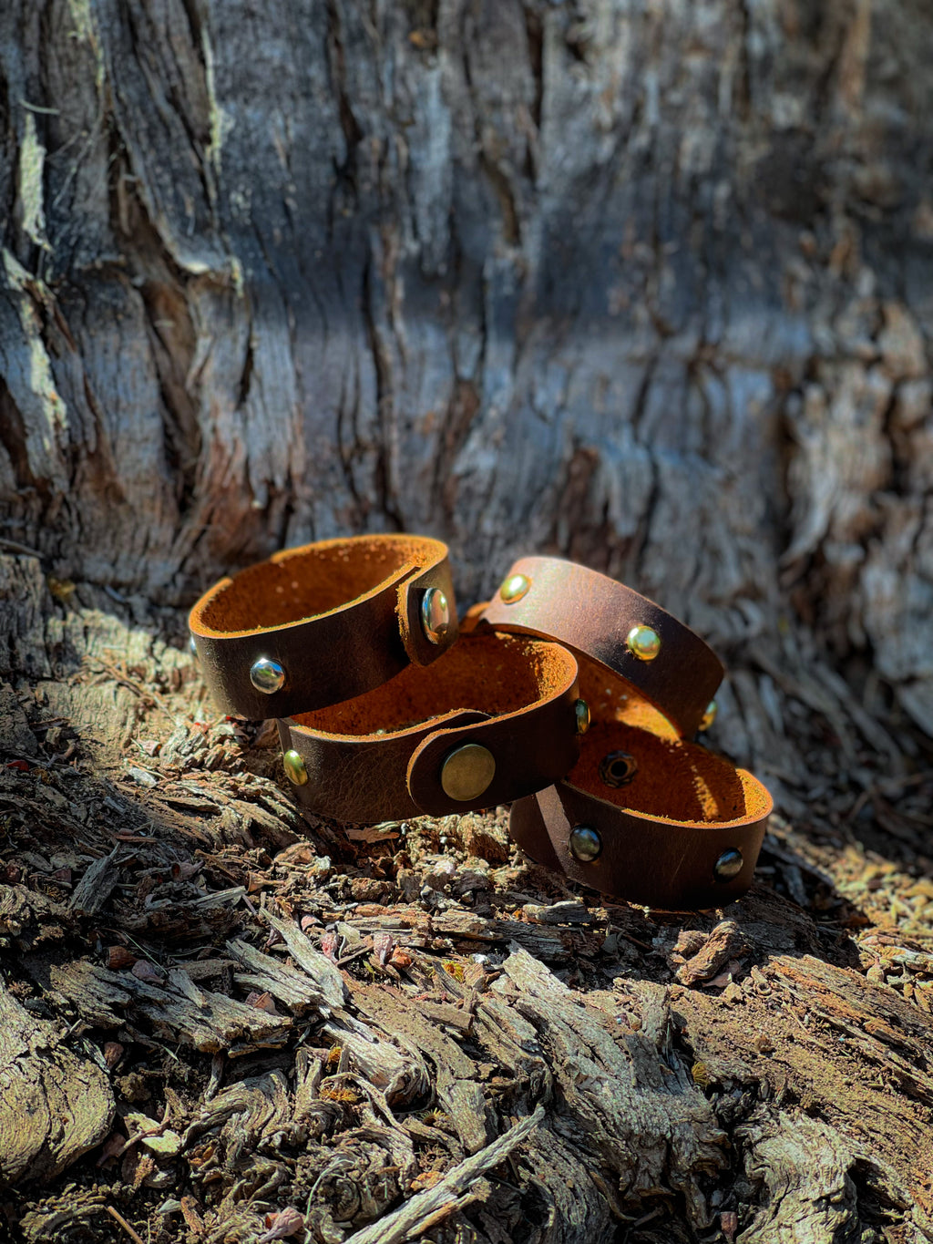 Studded Leather Bracelet