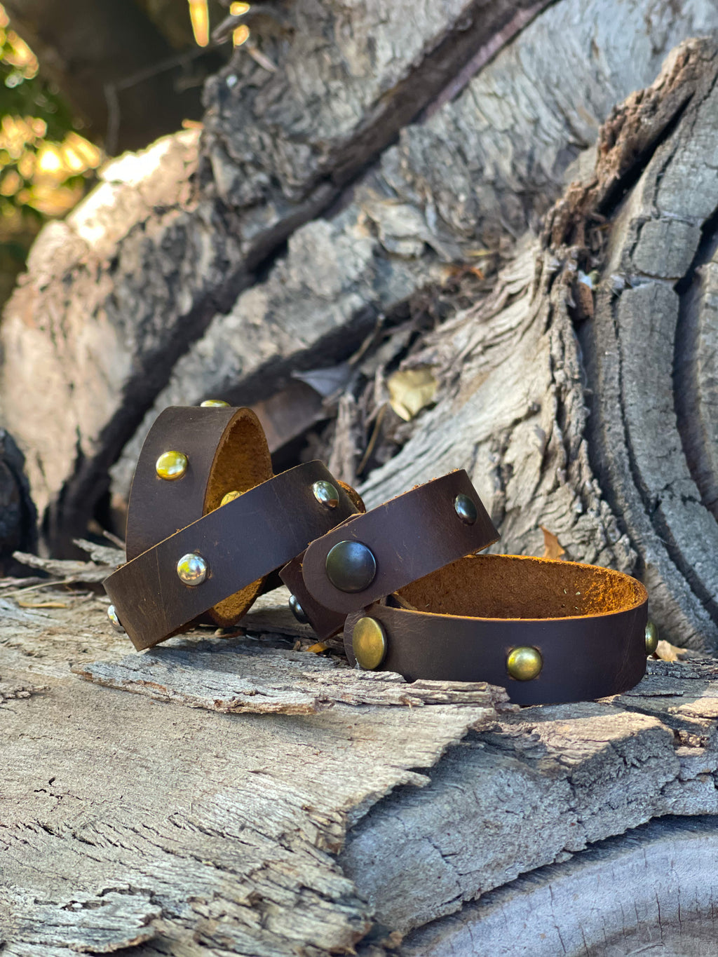 Studded Leather Bracelet